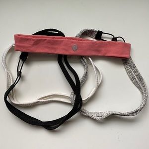 4 lululemon headbands